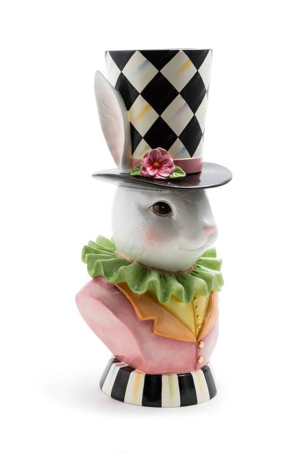Shop For 18.25" Hatter Bunny Top Hat Flower Pot