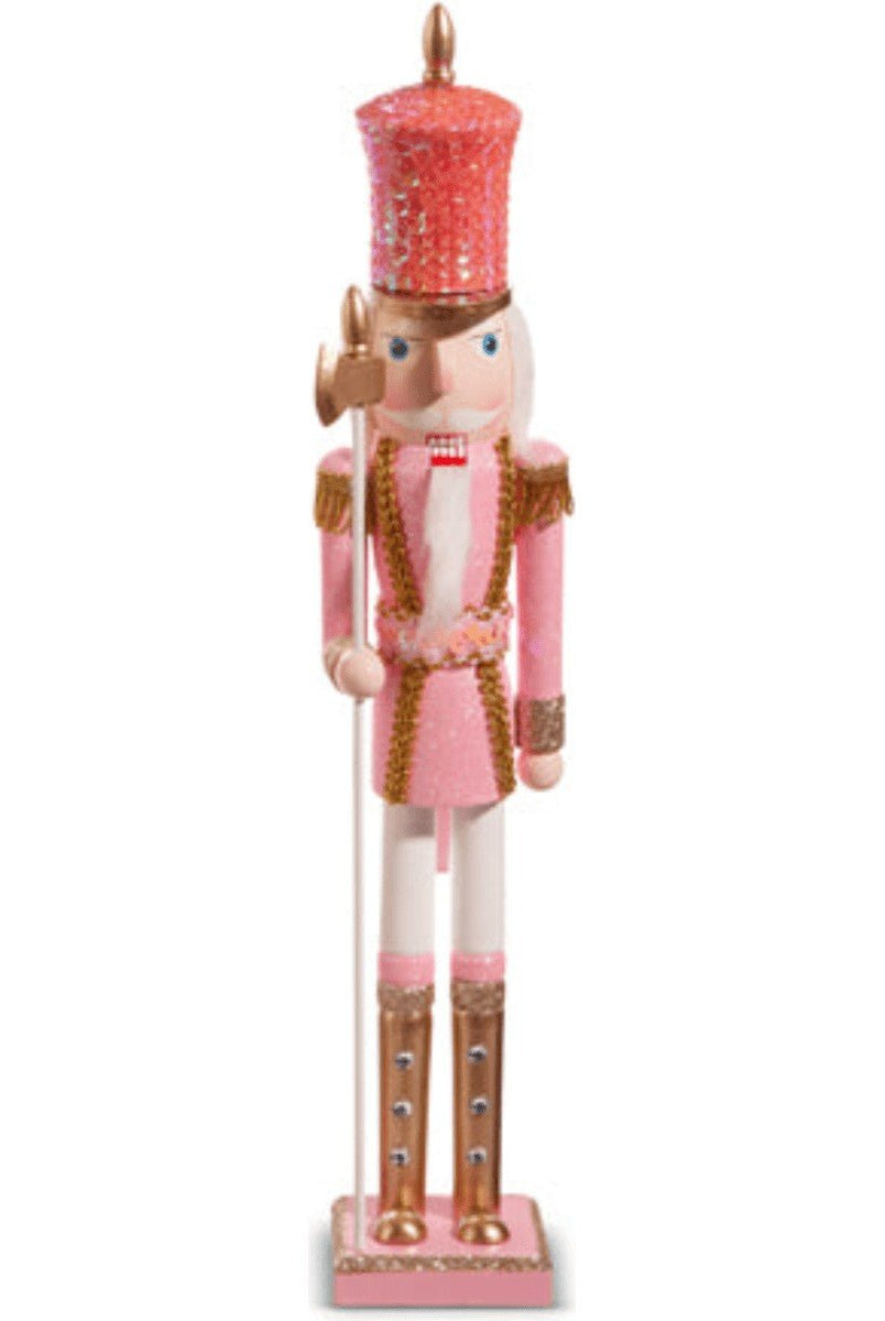 Shop For 18.5" Glittered Pink Nutcracker