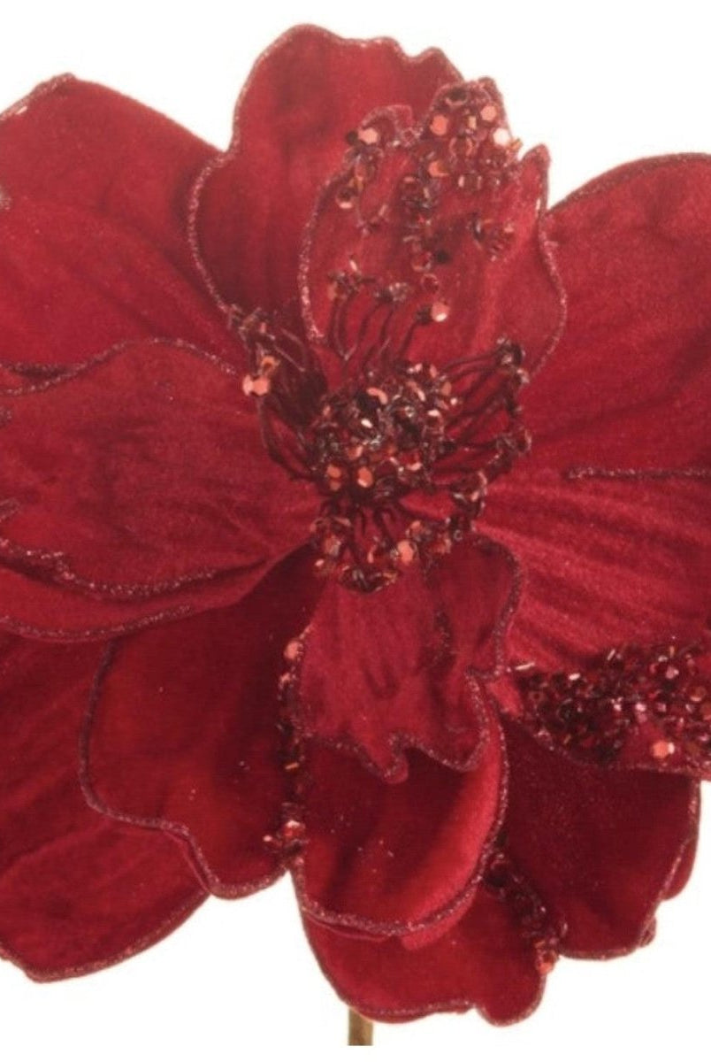 Shop For 18in Red Magnolia Stem