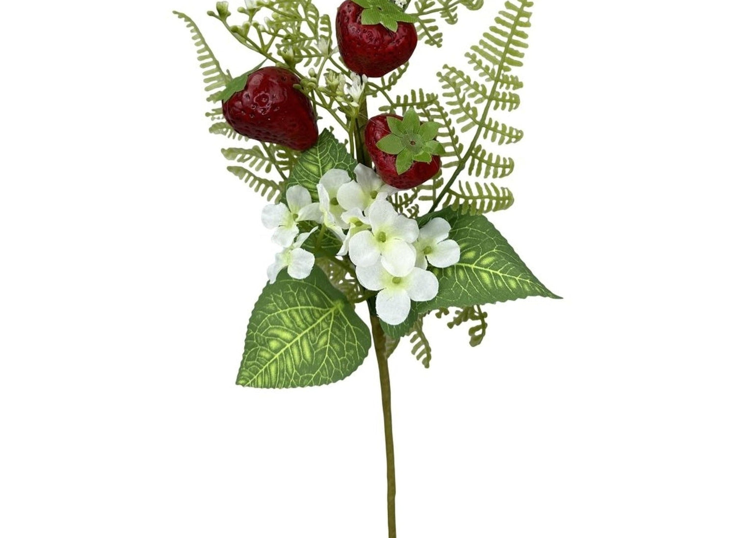 18in Strawberry and Hydrangea Spray
