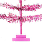 Shop For 18in Vintage Pink & Silver Tinsel Christmas Tree