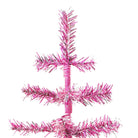 Shop For 18in Vintage Pink & Silver Tinsel Christmas Tree