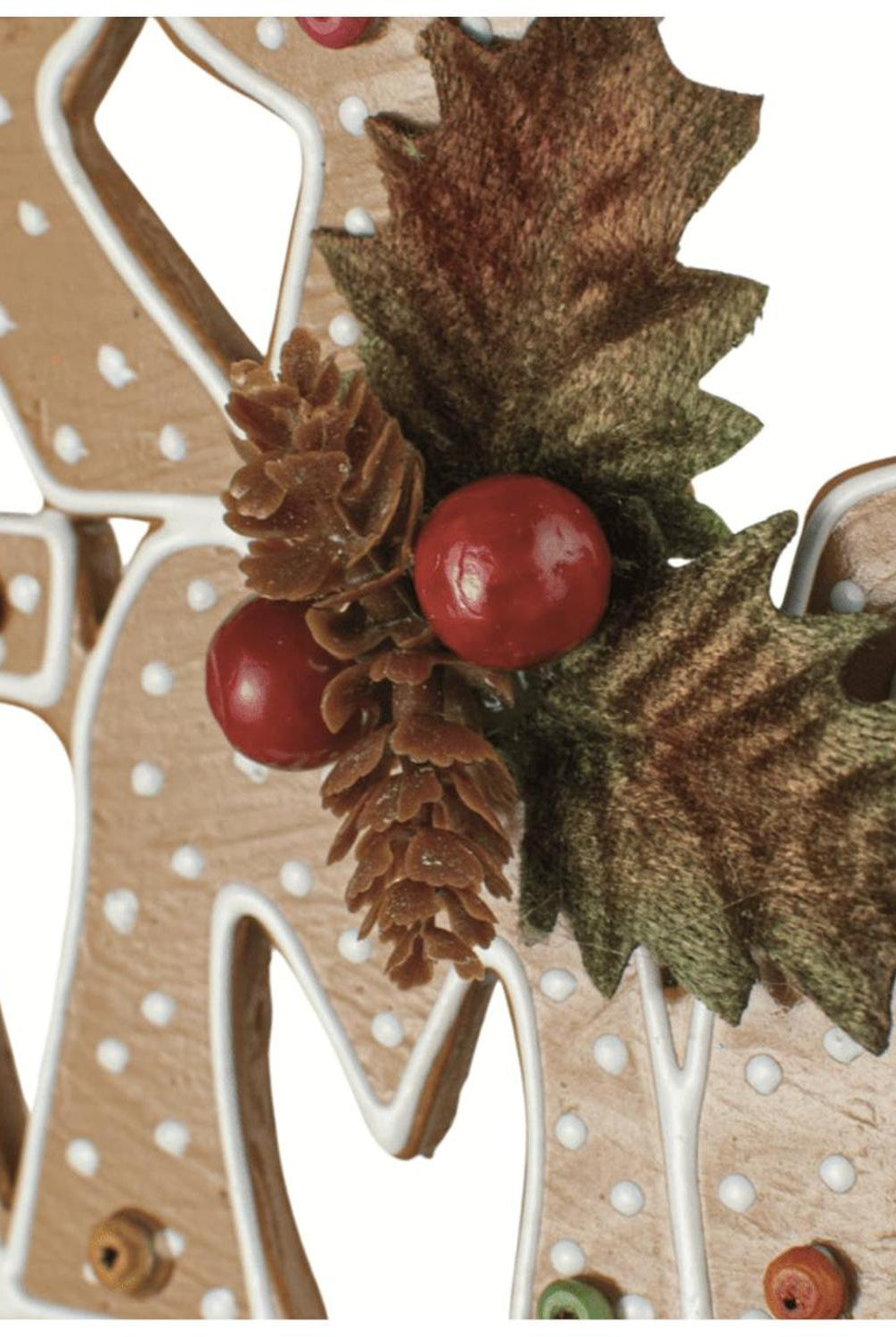 19" Gingerbread Merry Christmas Banner