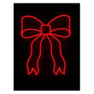 Shop For 19" Lighted Neon Bow Christmas Window Silhouette