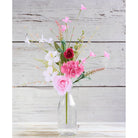 Shop For 19" Rose Hydrangea Flower Spray: Pink