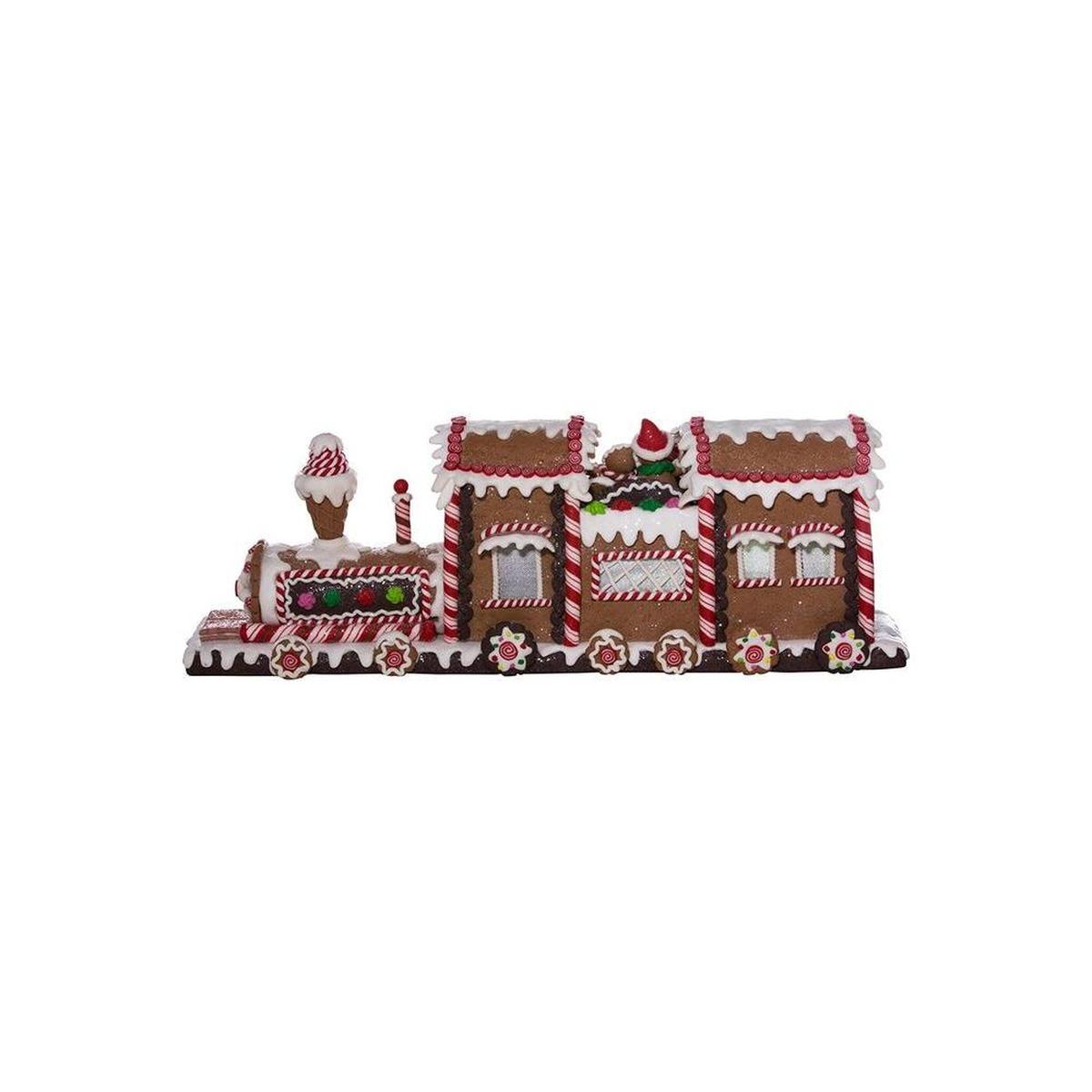 Shop For 19.5" Battery - Operated LED Gingerbread Train