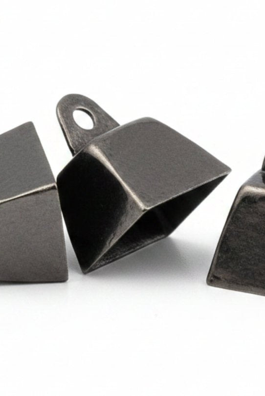Shop For 1in Cowbell Trinkets: Black (3 pc)