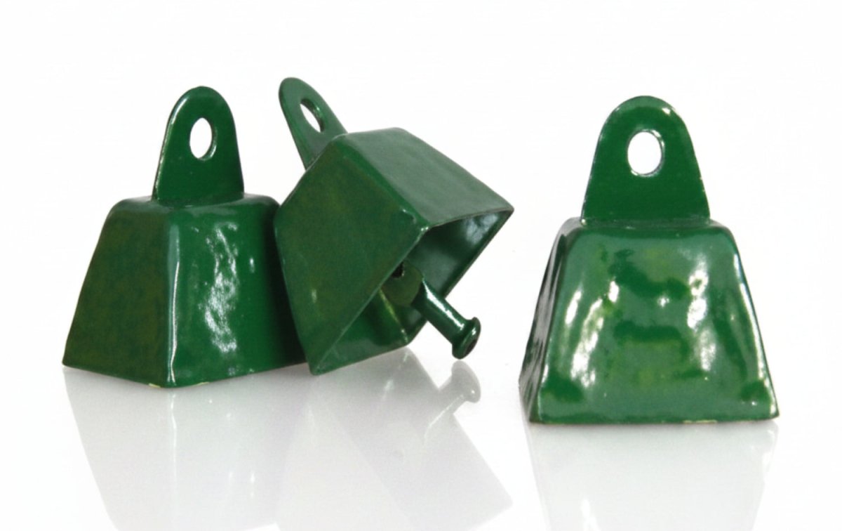Shop For 1in Cowbell Trinkets: Emerald (3 pc)