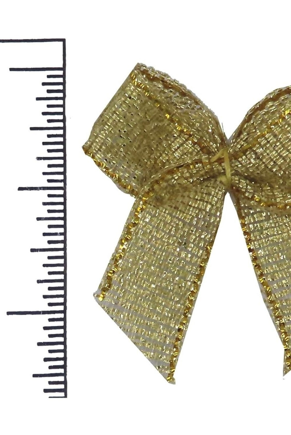 Shop For 1in Mini Ribbon Bow: Gold 6 pc