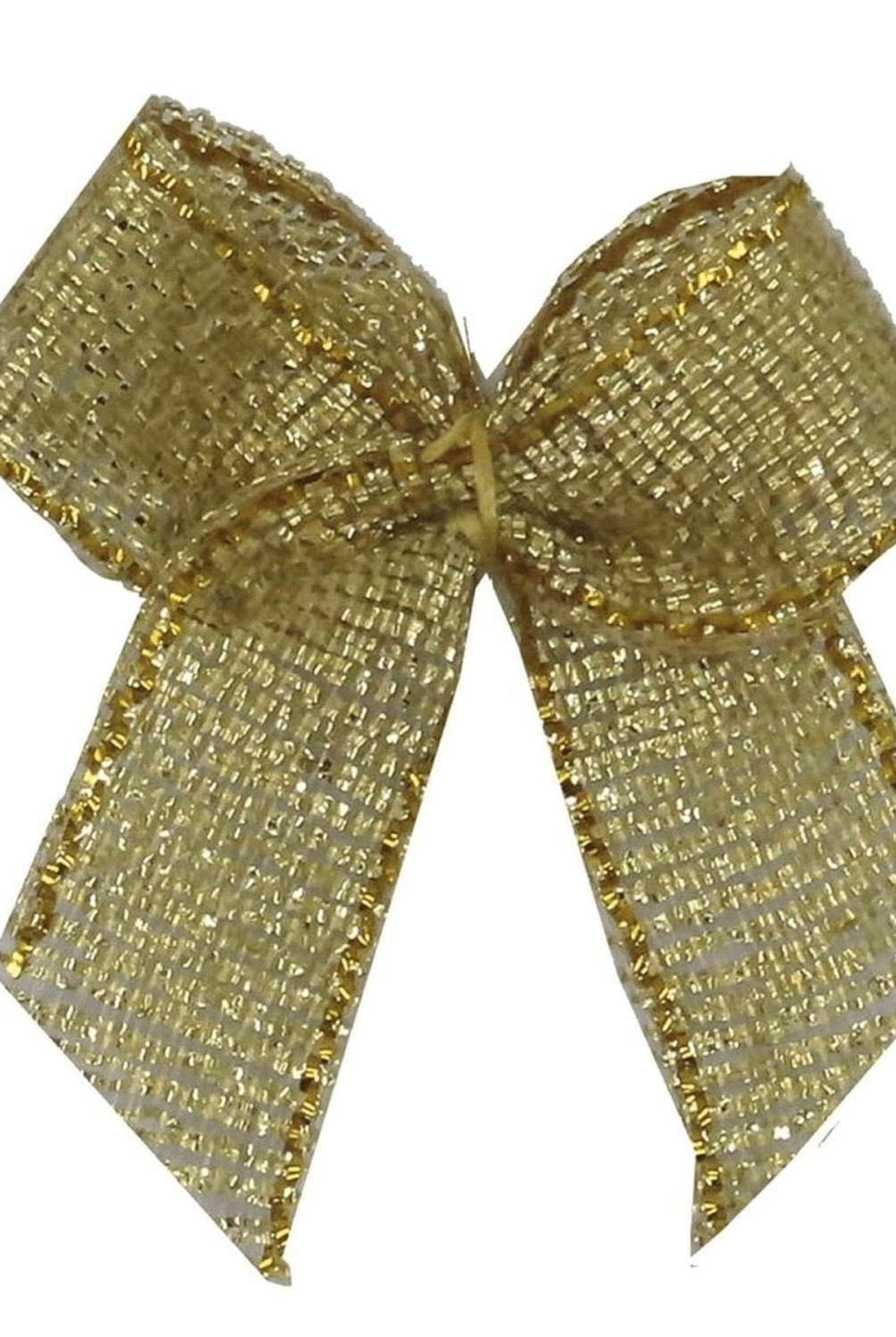 Shop For 1in Mini Ribbon Bow: Gold 6 pc