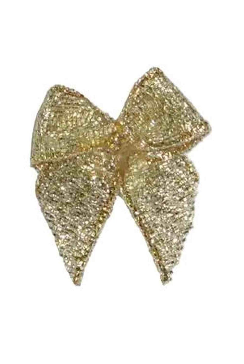 Shop For 1in Mini Ribbon Bow: Gold 6 pc