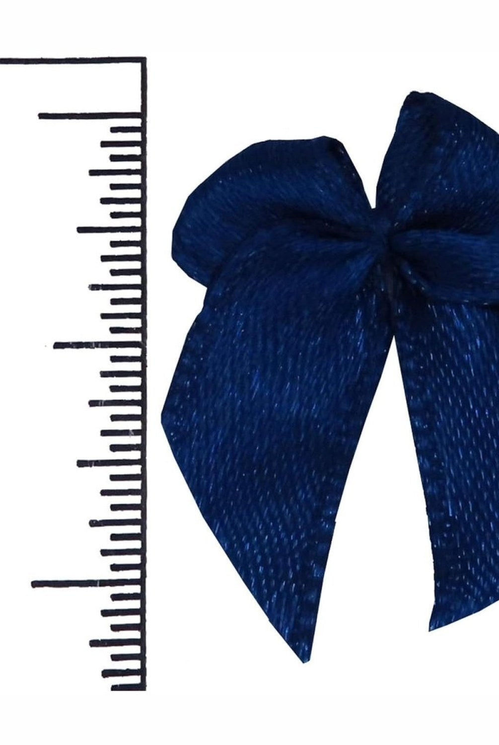 Shop For 1in Mini Ribbon Bow: Navy 6 pc