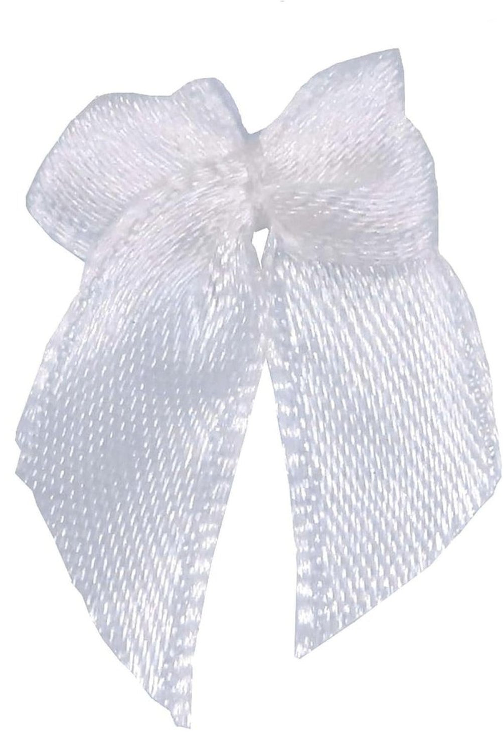 Shop For 1in Mini Ribbon Bow: White 6 pc