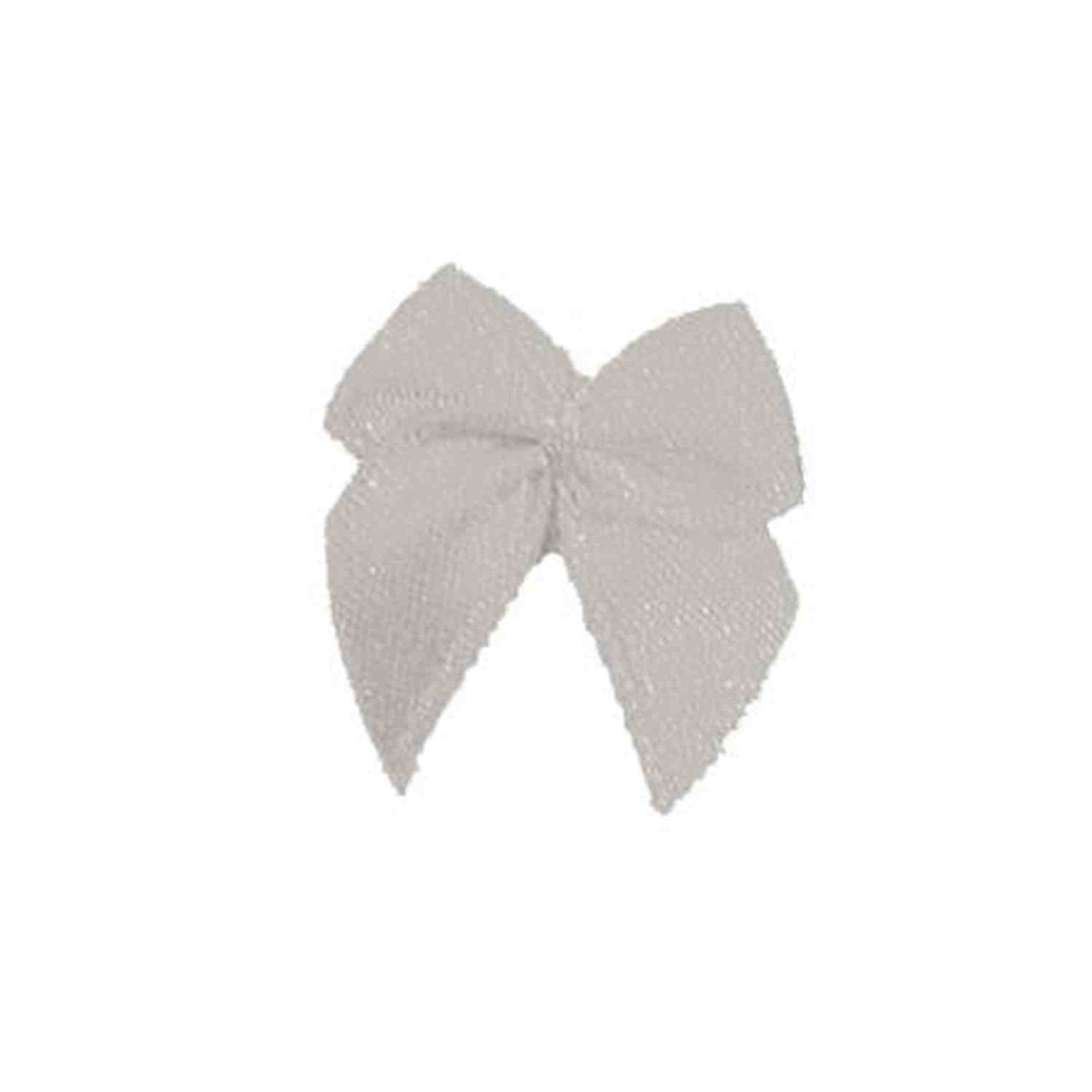 Shop For 1in Mini Ribbon Bow: White 6 pc