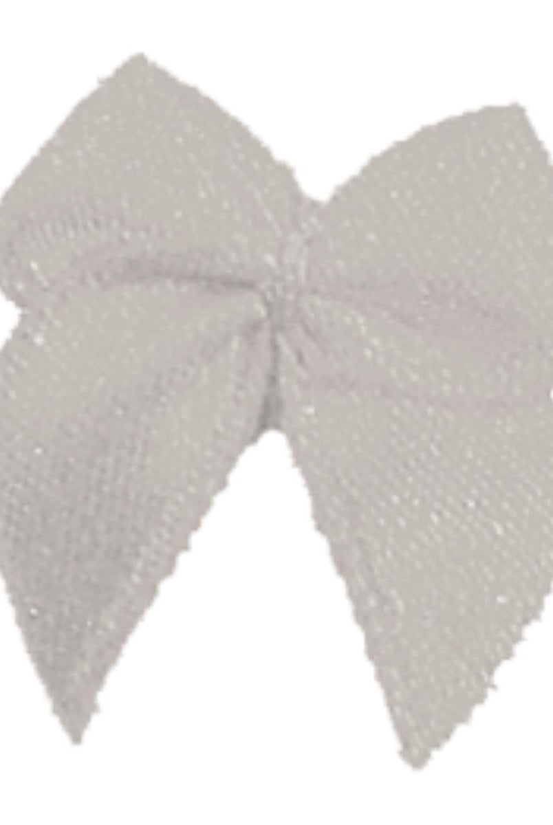 Shop For 1in Mini Ribbon Bow: White 6 pc