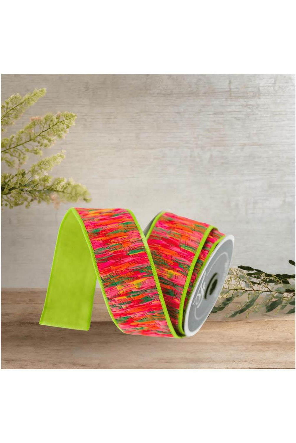 Shop For 2" Groovy Loom Ribbon: Apple Green (5 Yards)