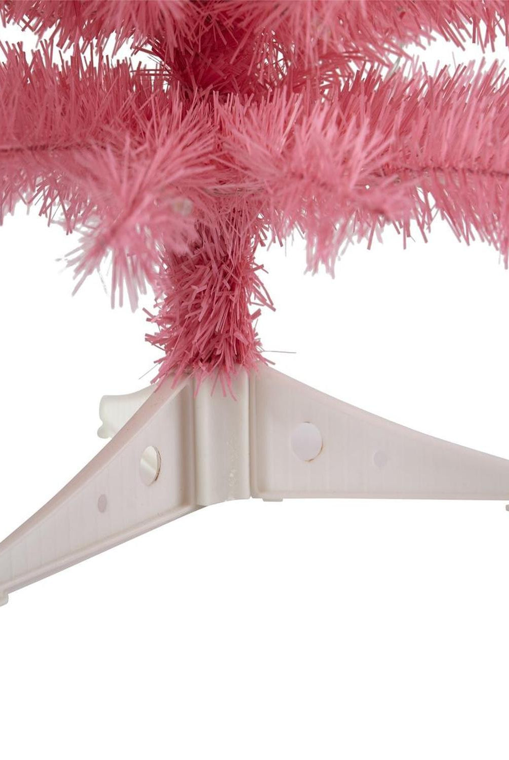 2’ Pink Artificial Christmas Tree with 35 LED Lights and 72 Bendable Branches