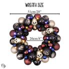 Shop For 20" Creep and Glitter Spooky Door Wreath