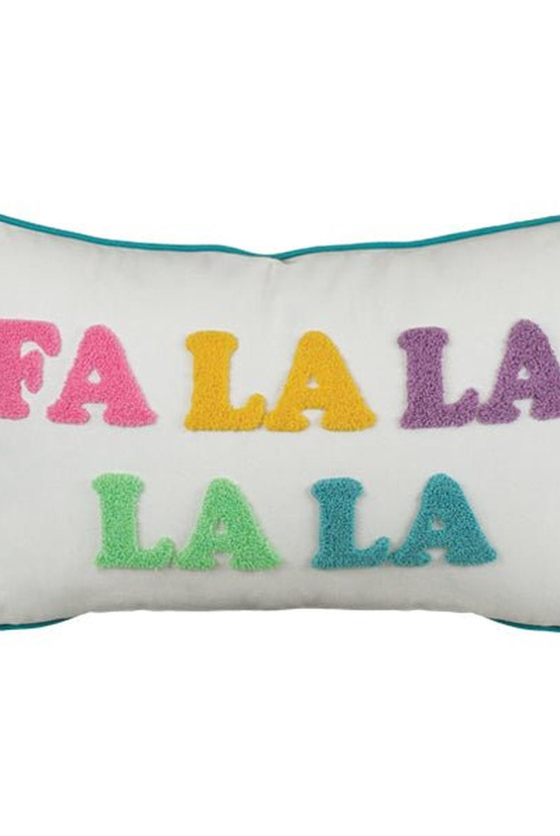 Shop For 20" Fa La La La La Rectangle Pillow