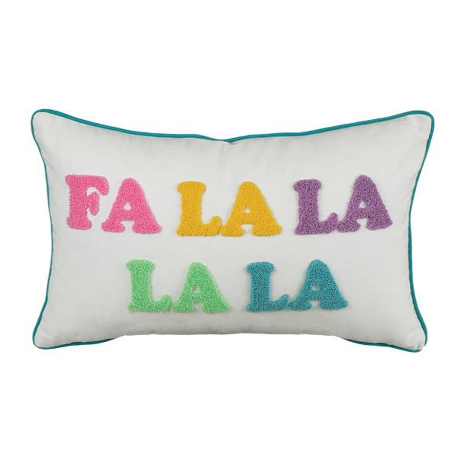 Shop For 20" Fa La La La La Rectangle Pillow