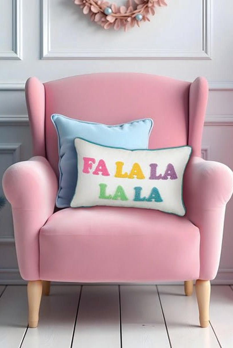 Shop For 20" Fa La La La La Rectangle Pillow