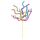 Shop For 20" Glitter Bead Curly Twig Spray: Fiesta