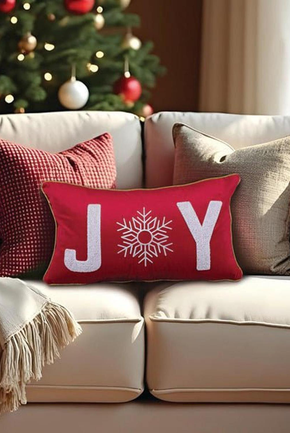 20" Joy Rectangle Pillow