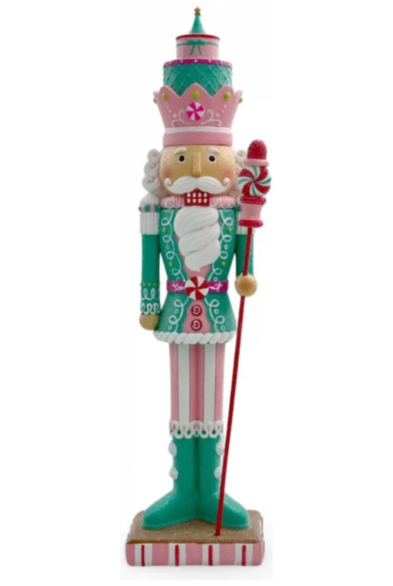Shop For 20" LED Pastel Christmas Nutcracker w/Staff