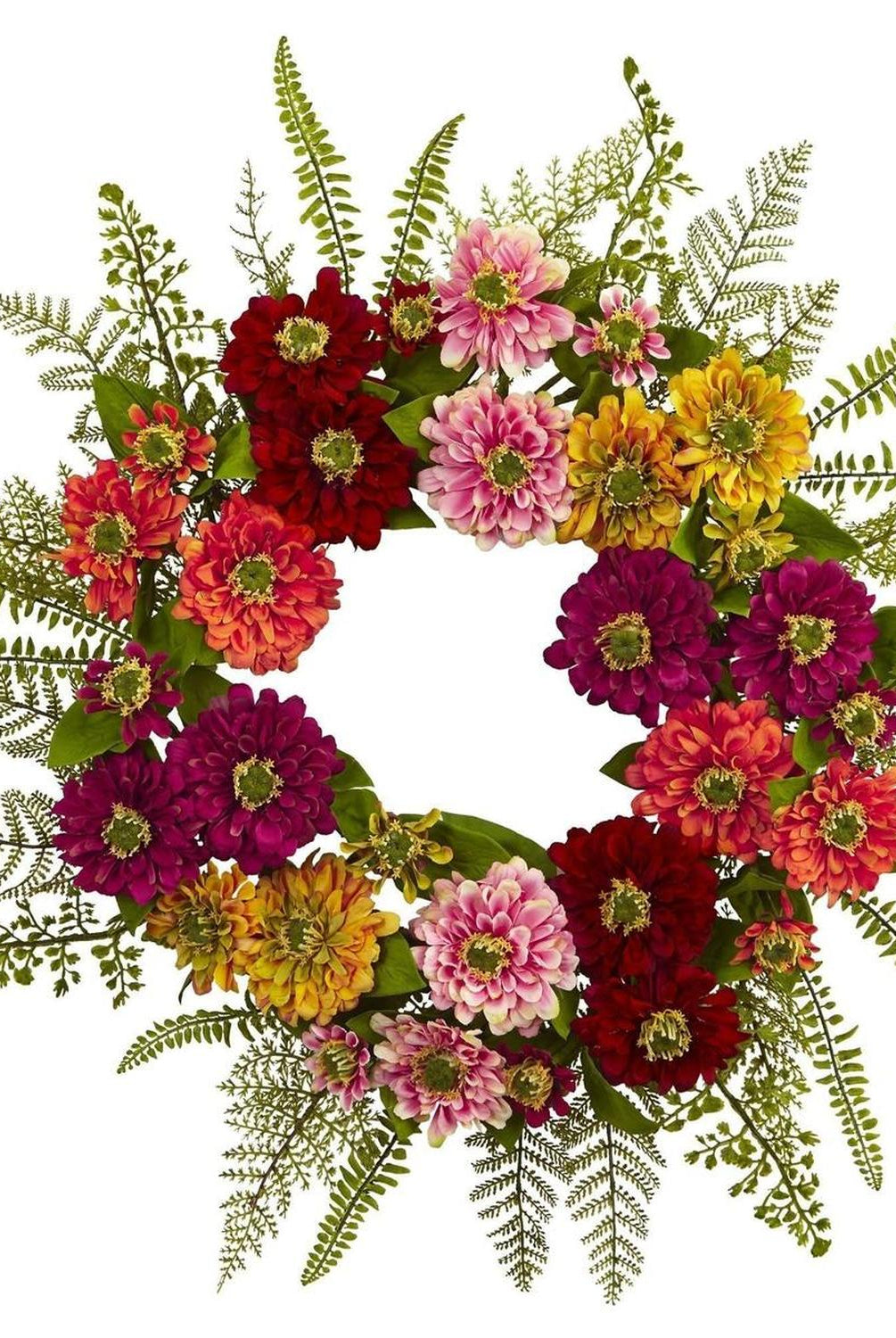 20" Mixed Flower Wreath