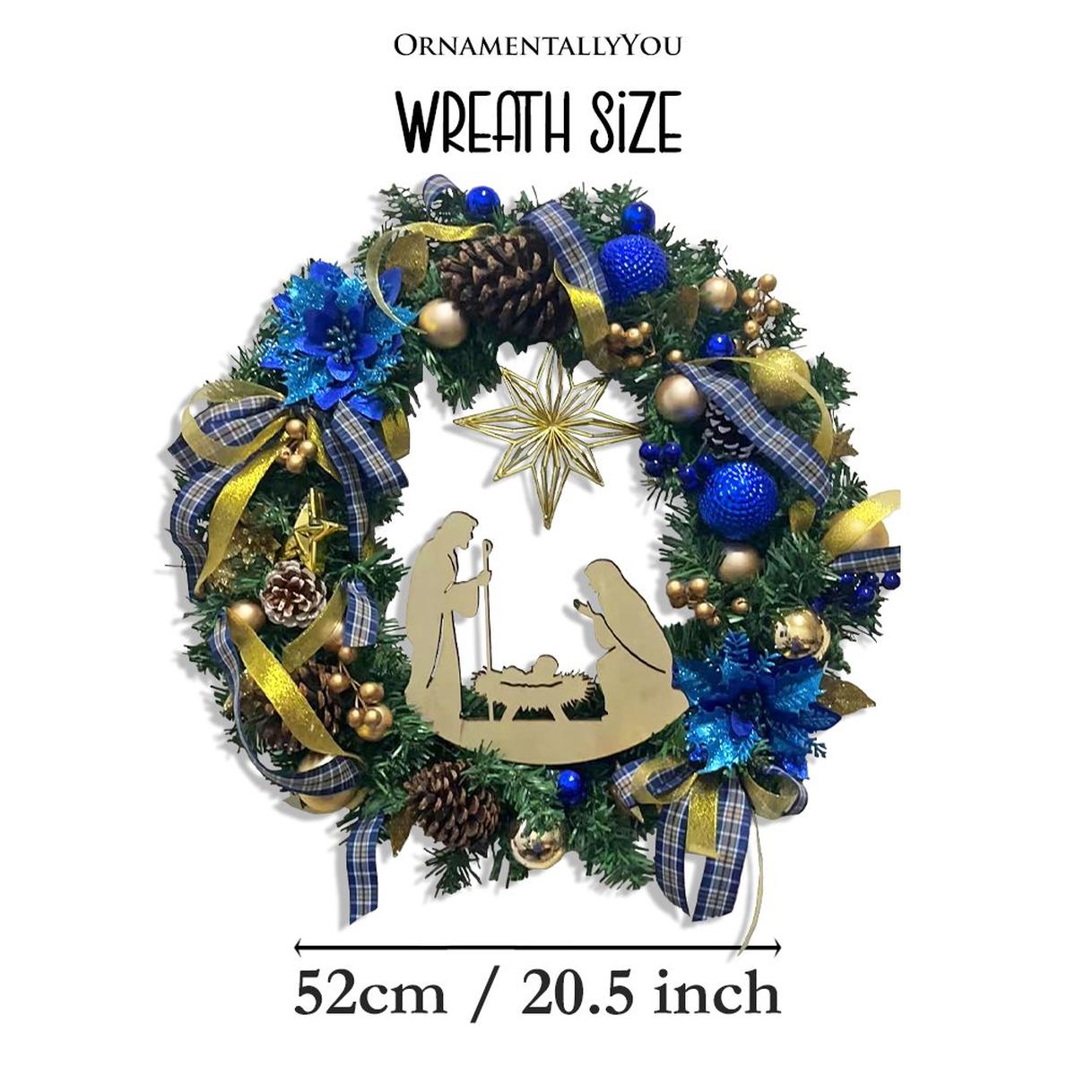 Shop For 20" Nativity Christmas Door Wreath