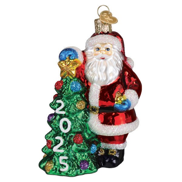 Shop For 2025 Santa With Tree Ornament