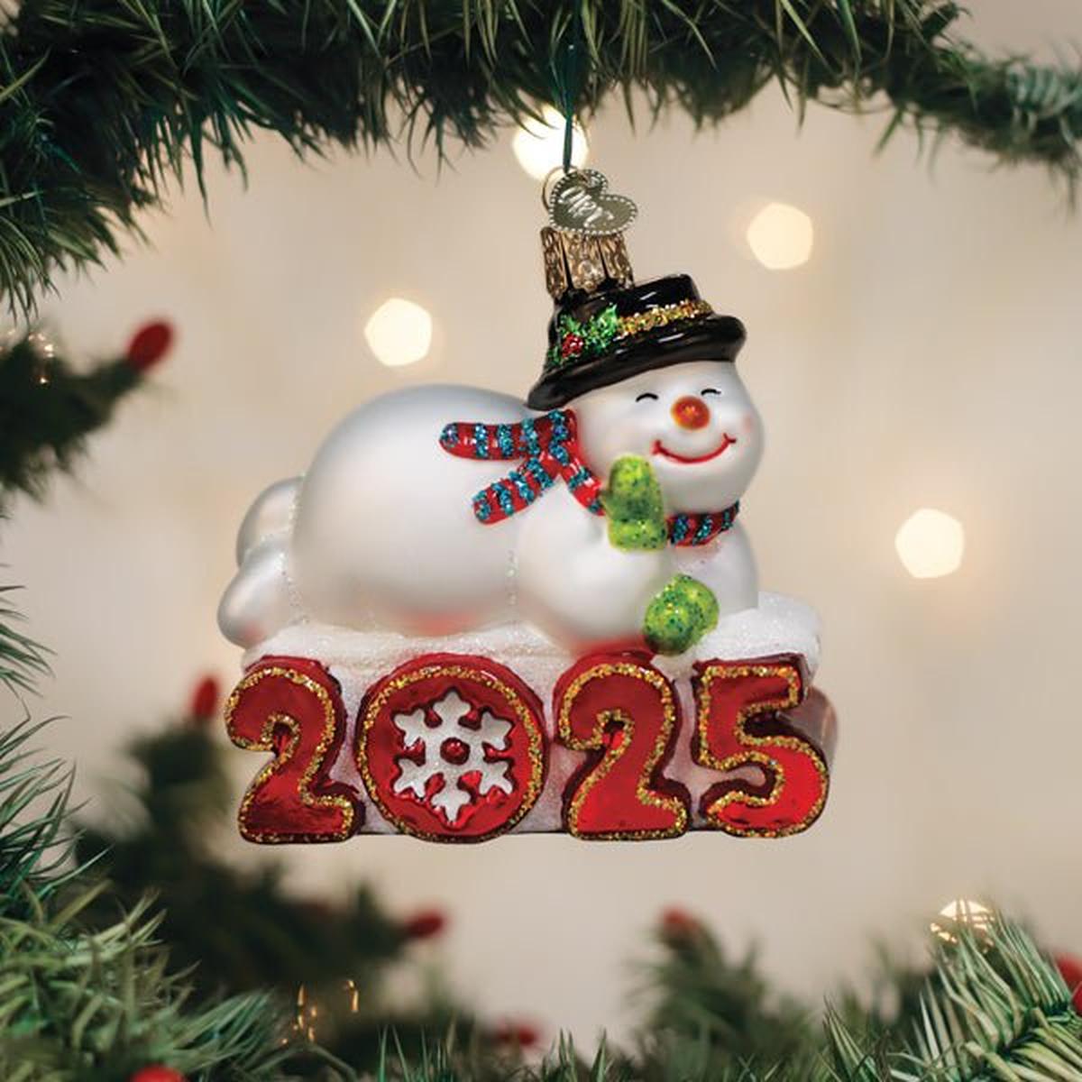 Shop For 2025 Snowman Ornament