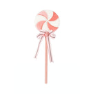 Shop For 20in Pink and White Swirl Lollipop