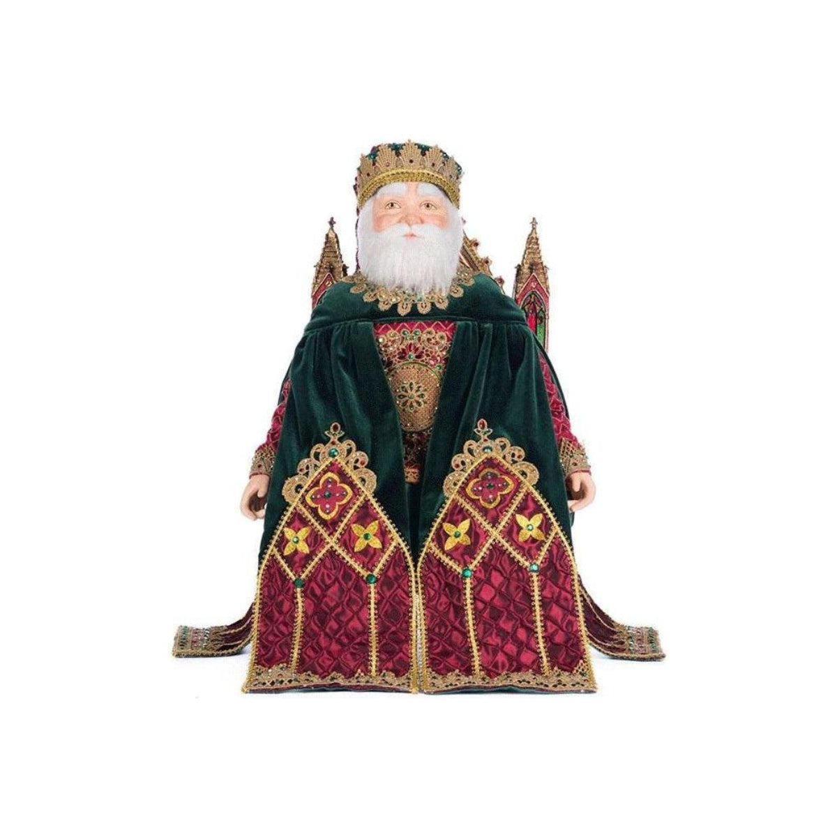 Shop For 21" Christmas Castle Santa Chair