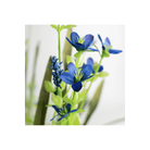 Shop For 21" Flower & Grasses Filler Bush: Blue