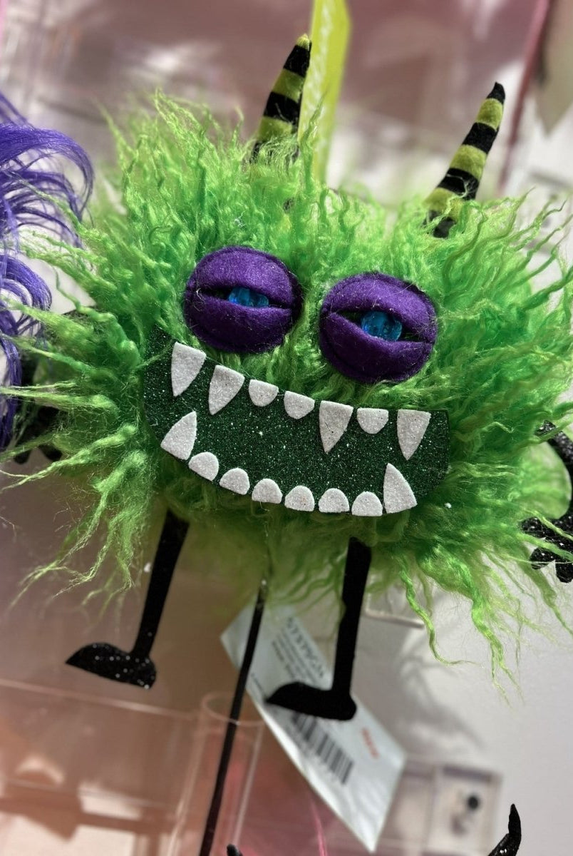 Shop For 21" Furry Monster Spray: Green