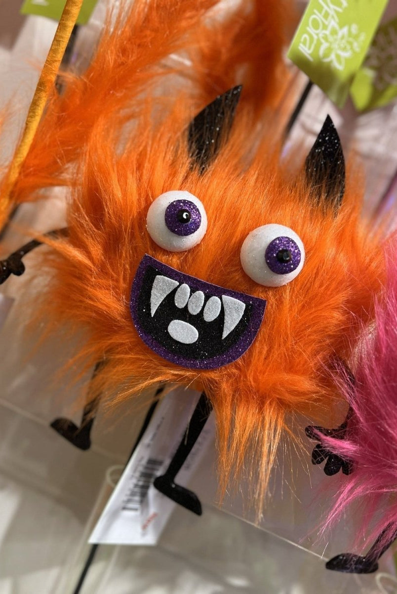Shop For 21" Furry Monster Spray: Orange