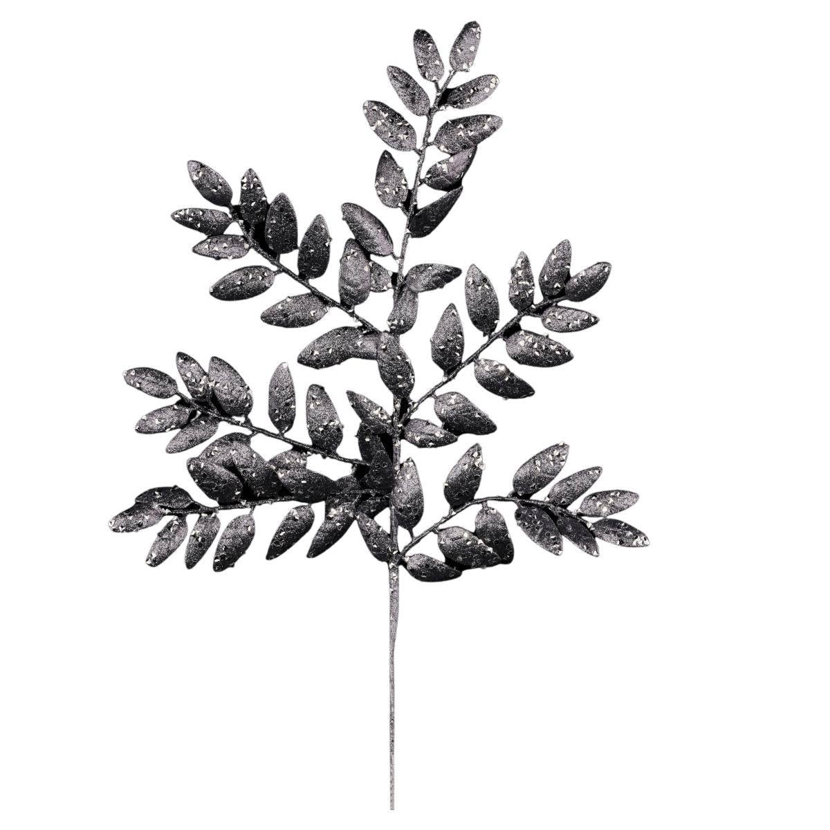 Shop For 21" Glitter Honey Locust Spray: Smoke Blue