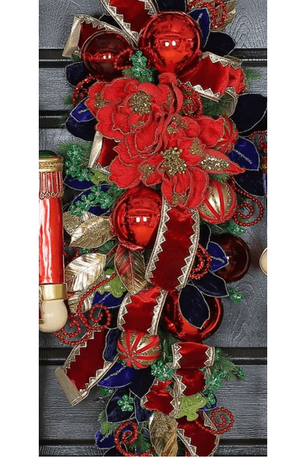 Shop For 21" Magnolia Bloom Spray: Red