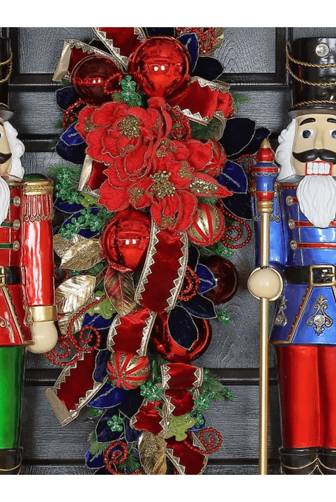 Shop For 21" Magnolia Bloom Spray: Red