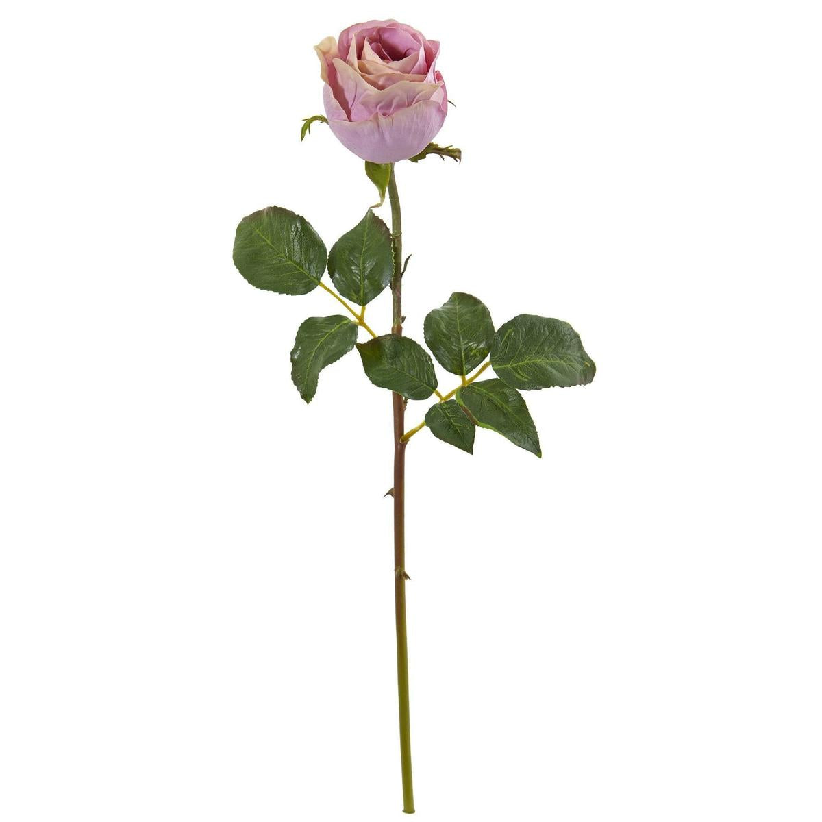 Shop For 21” Rose Bud Artificial Flower (Set of 6)
