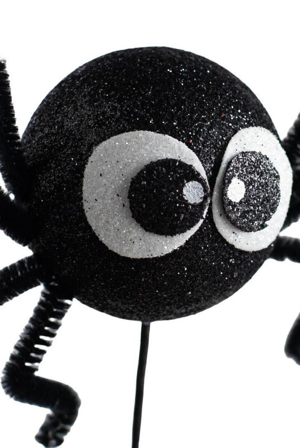 21" Silly Spider Spray: Black