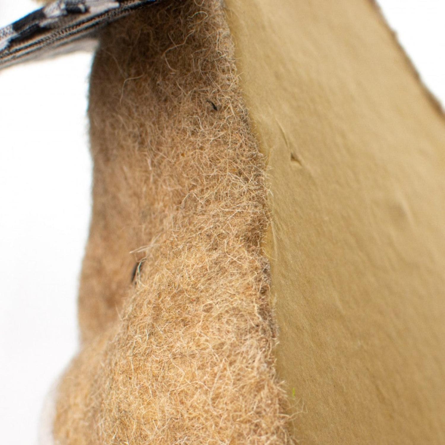 22" Bunny With Check Top Hat Ornament: Green