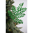 Shop For 22" Honey Locust Glitter Spray: Holiday Green