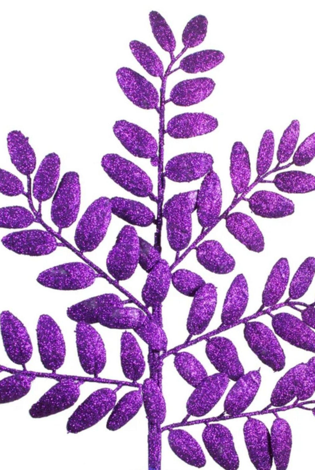 22" Honey Locust Glitter Spray: Purple