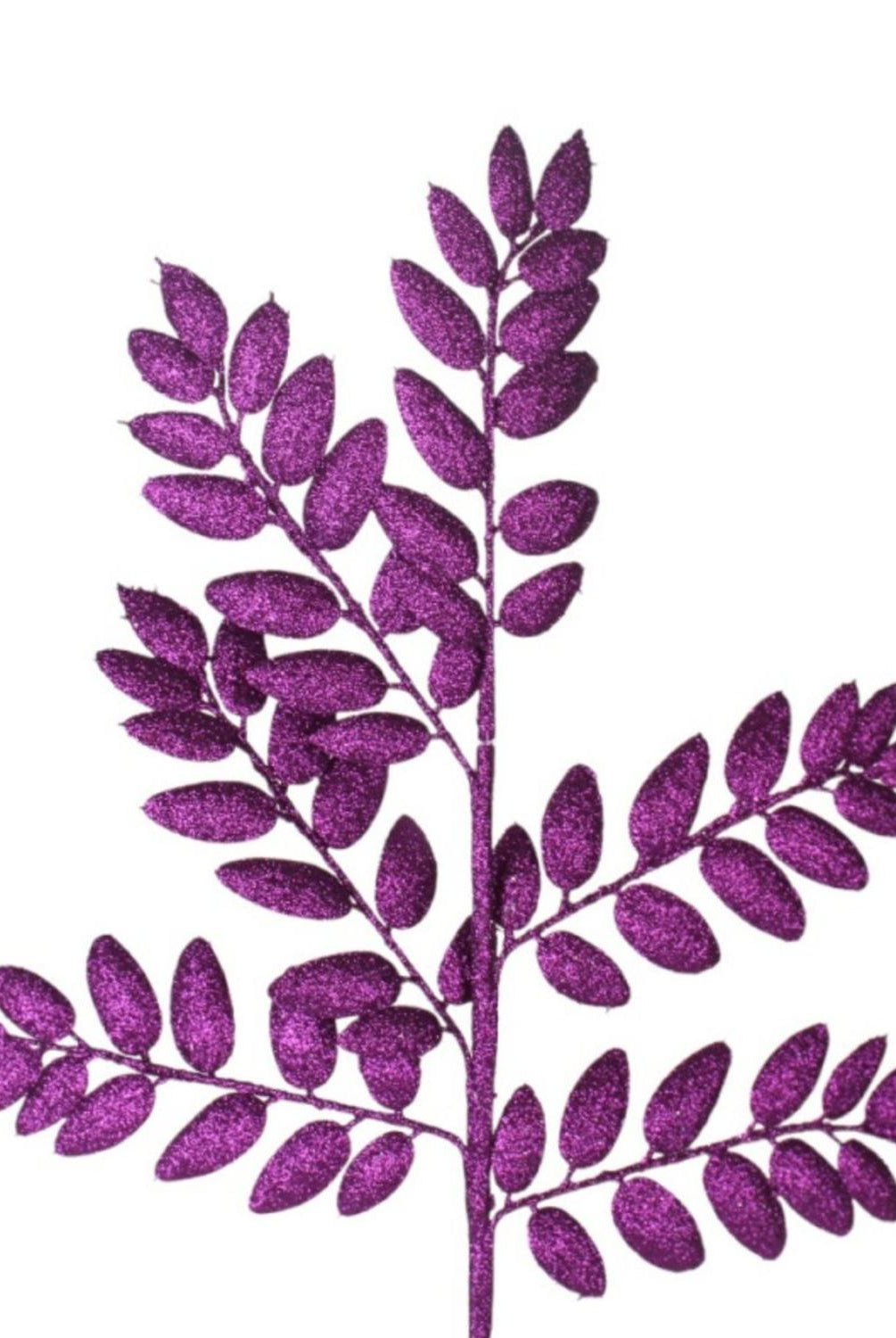 22" Honey Locust Glitter Spray: Purple