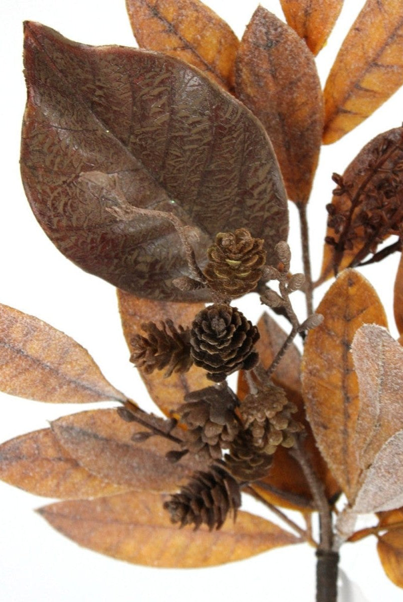 Shop For 22in Fall Bay Leaf Spray