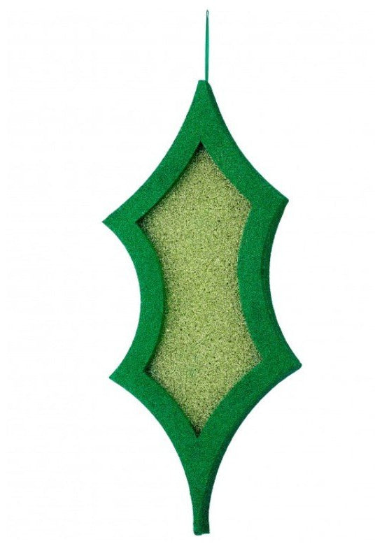 Shop For 22in Large Glitter Holly Leaf