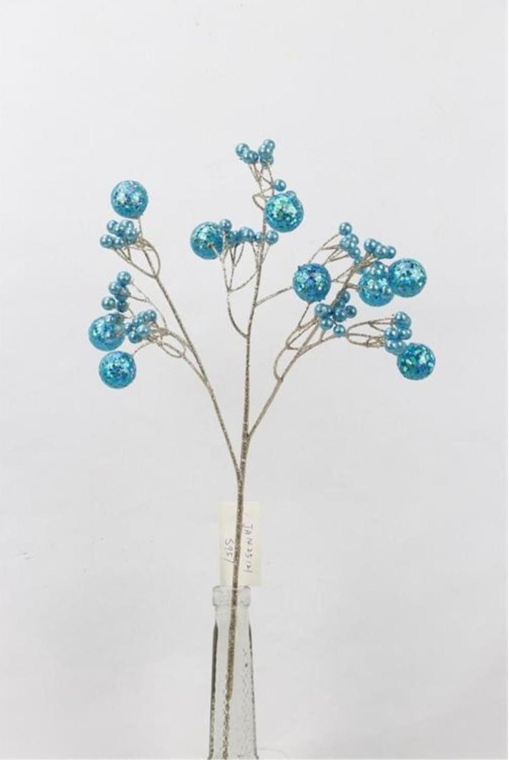 23" Glitter Ball Spray: Blue