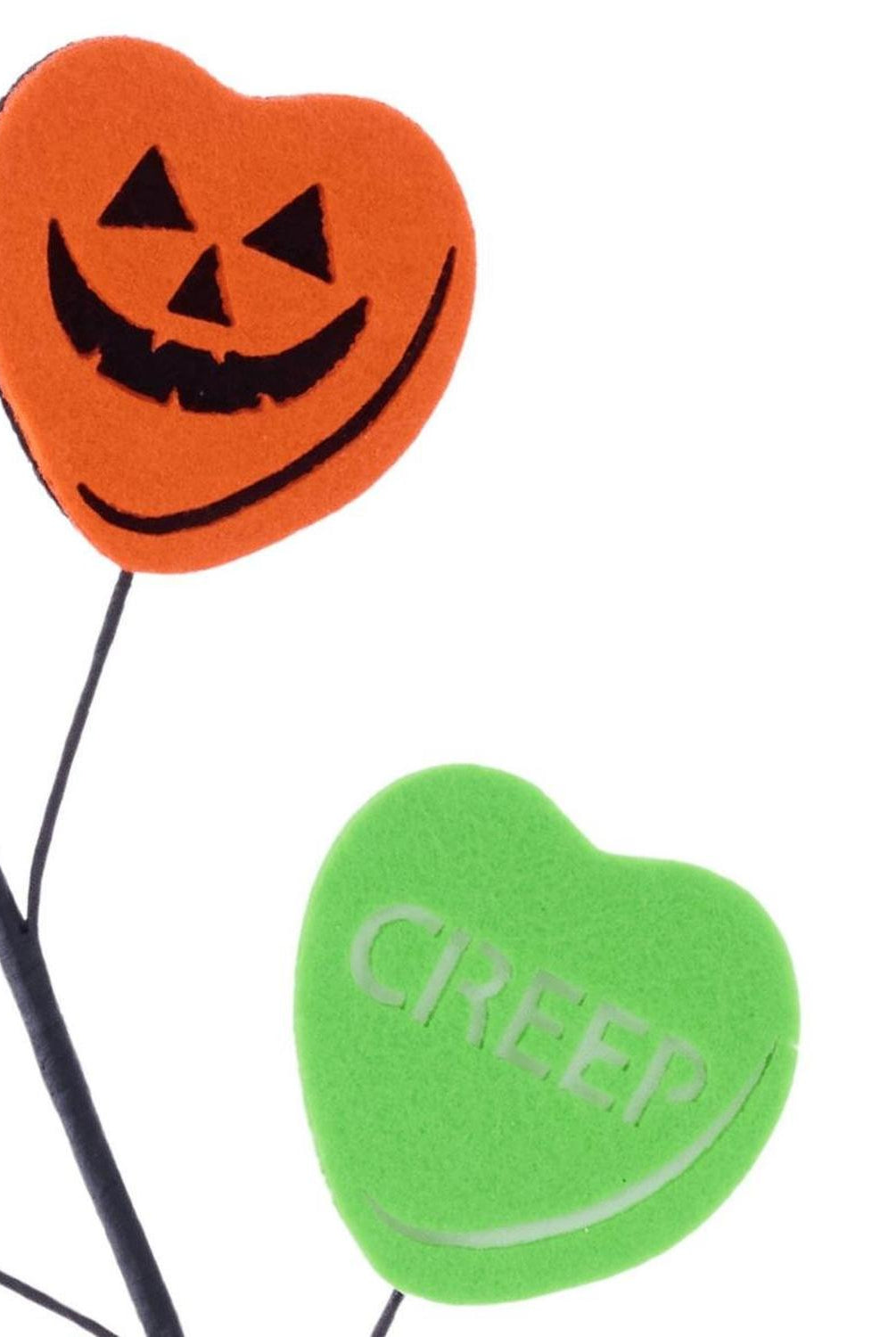 23" Halloween Candy Heart Spray